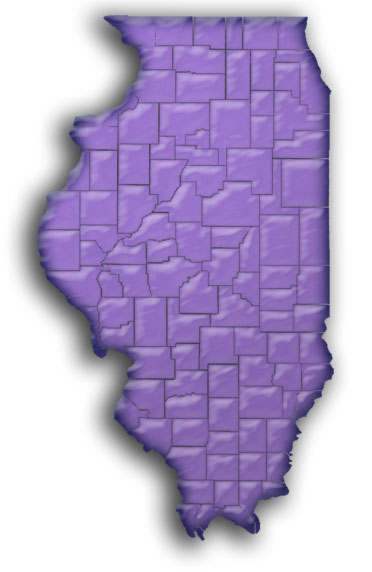 Click-able Illinois Map